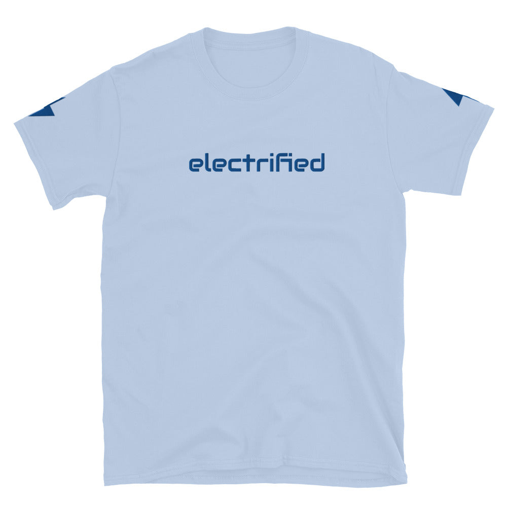 Electrified Embroidered TShirt - Light Blue Color - https://ascensionemporium.net